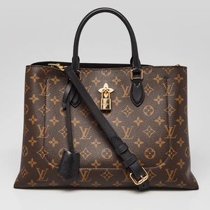 Louis Vuitton Monogram Canvas Flower Tote Bag
